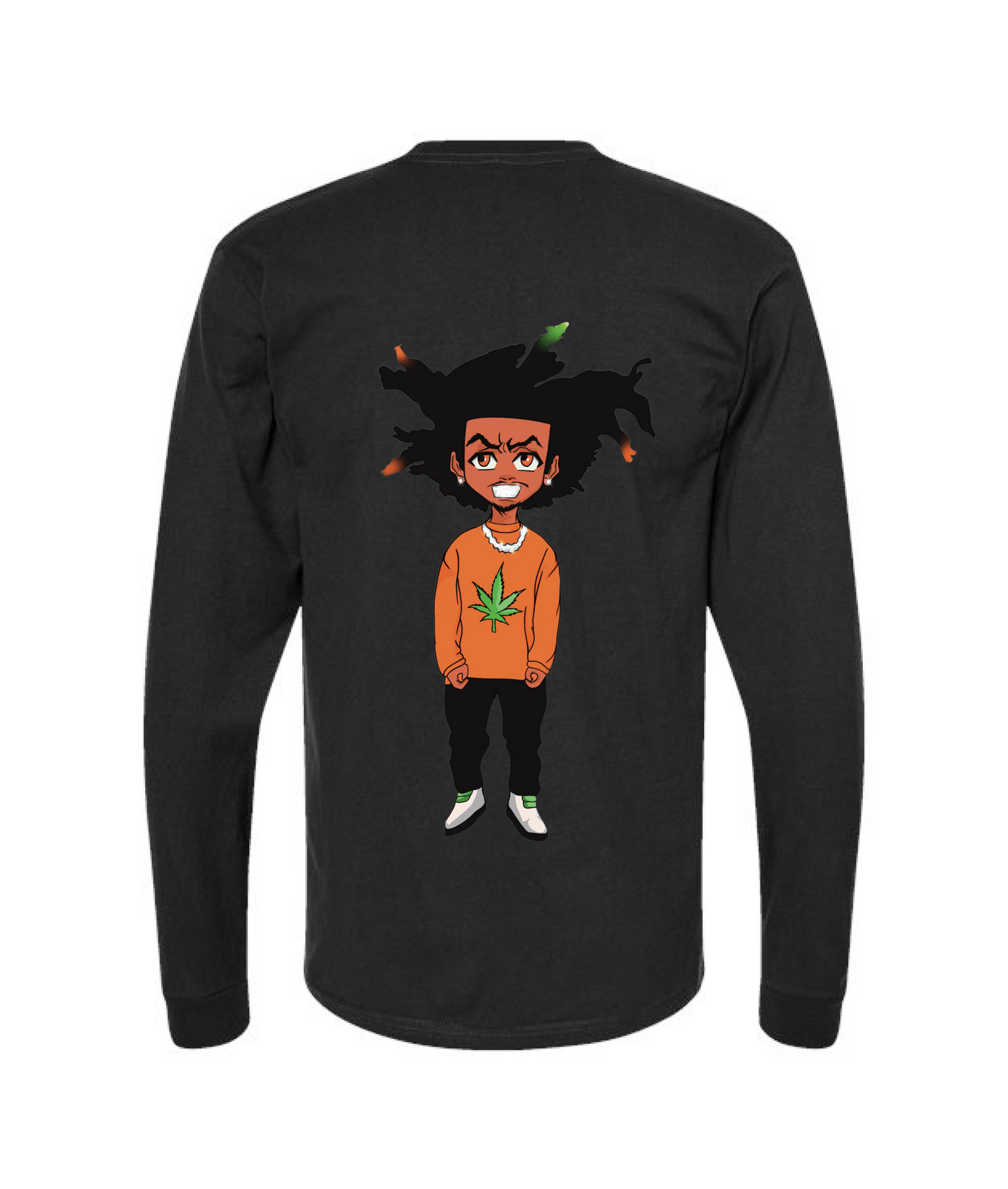 V-TAKCTOP - Larry 2Key - Black Long Sleeve T