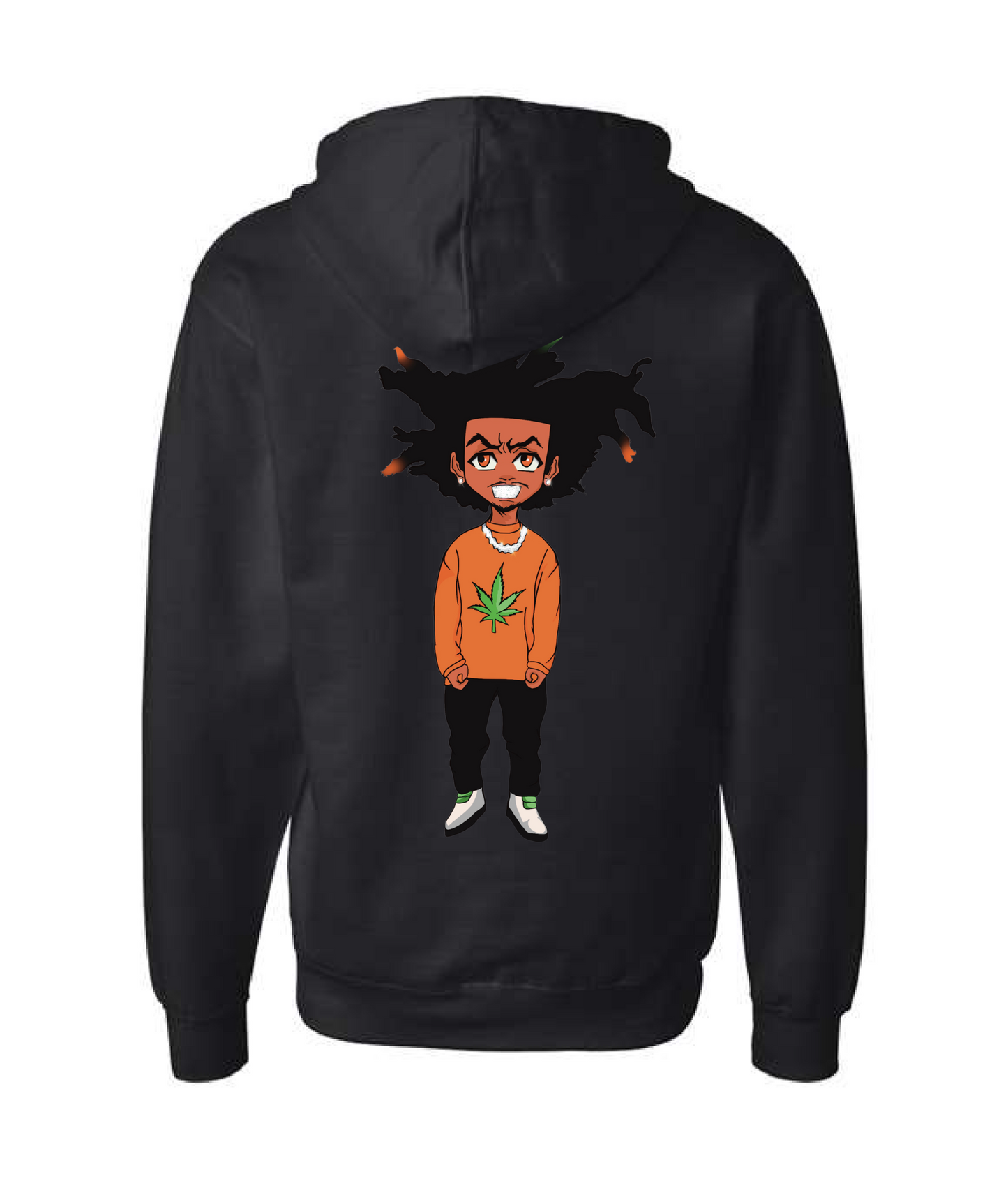 V-TAKCTOP - Larry 2Key - Black Zip Up Hoodie