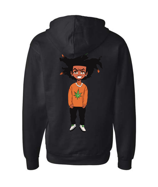 V-TAKCTOP - Larry 2Key - Black Zip Up Hoodie