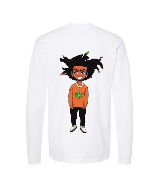 V-TAKCTOP - Larry 2Key - White Long Sleeve T