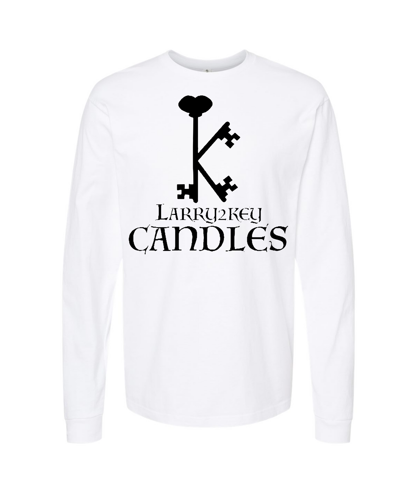 TAKCALB MERCH - Larry 2Key - White Long Sleeve T
