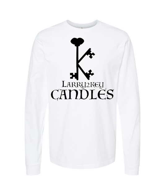 TAKCALB MERCH - Larry 2Key - White Long Sleeve T