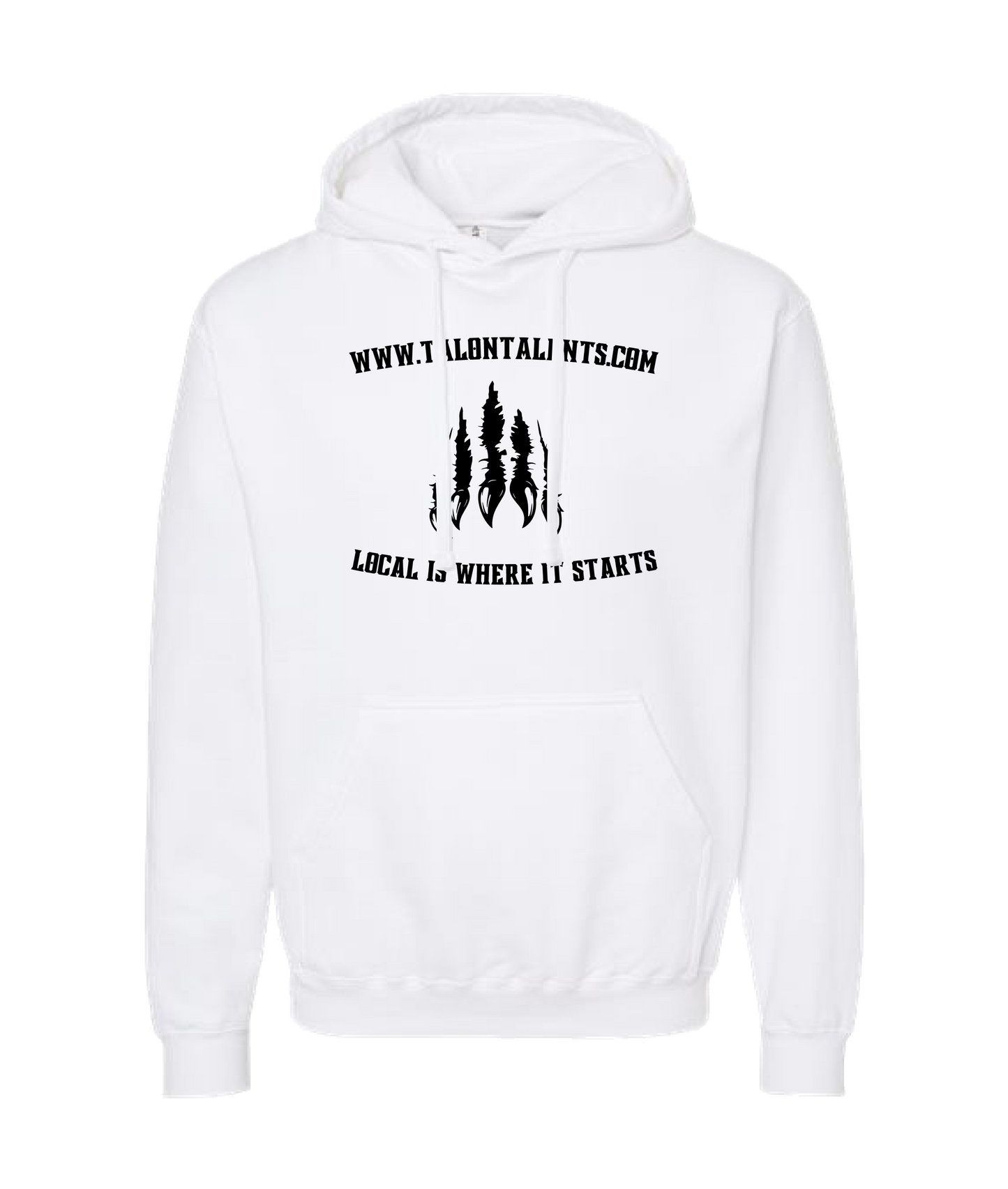 V-TALTOP - LIWIS - White Hoodie