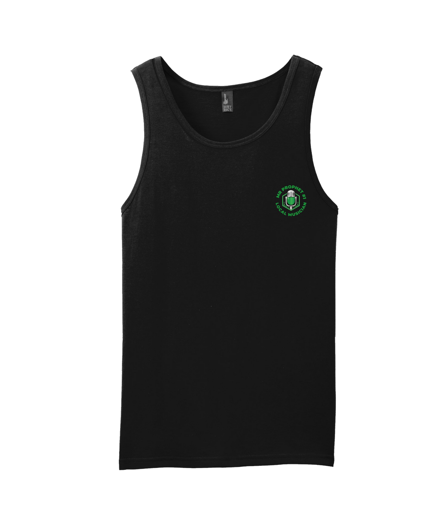 V-TALBTOP - MR PROPHET - Black Tank Top