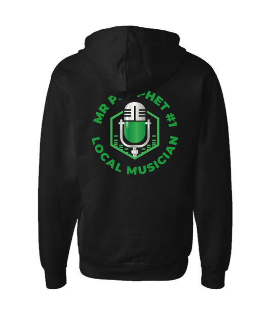 V-TALBTOP - MR PROPHET - Black Zip Up Hoodie