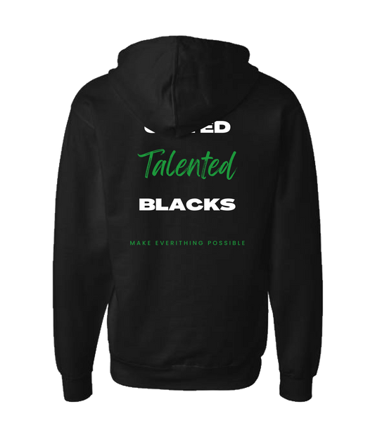 Talented Black - MAKE EVERYTHING POSSIBLE - Black Zip Up Hoodie