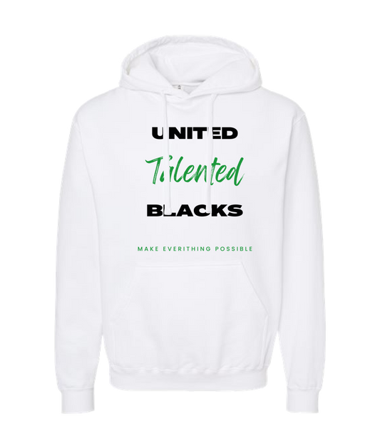 Talented Black - MAKE EVERYTHING POSSIBLE - White Hoodie