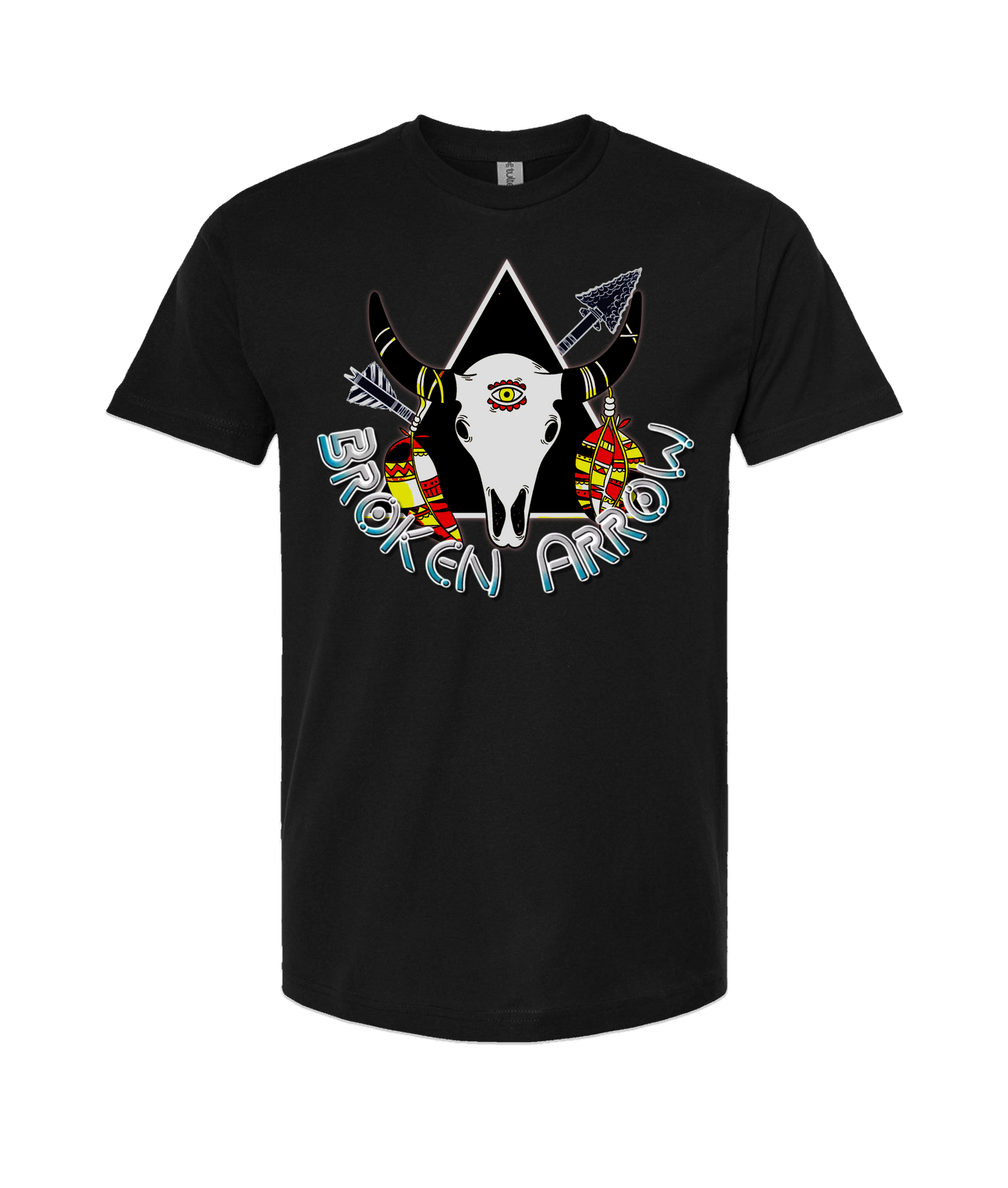 V-TBBATOP - Broken Arrow 1 - Black T-Shirt