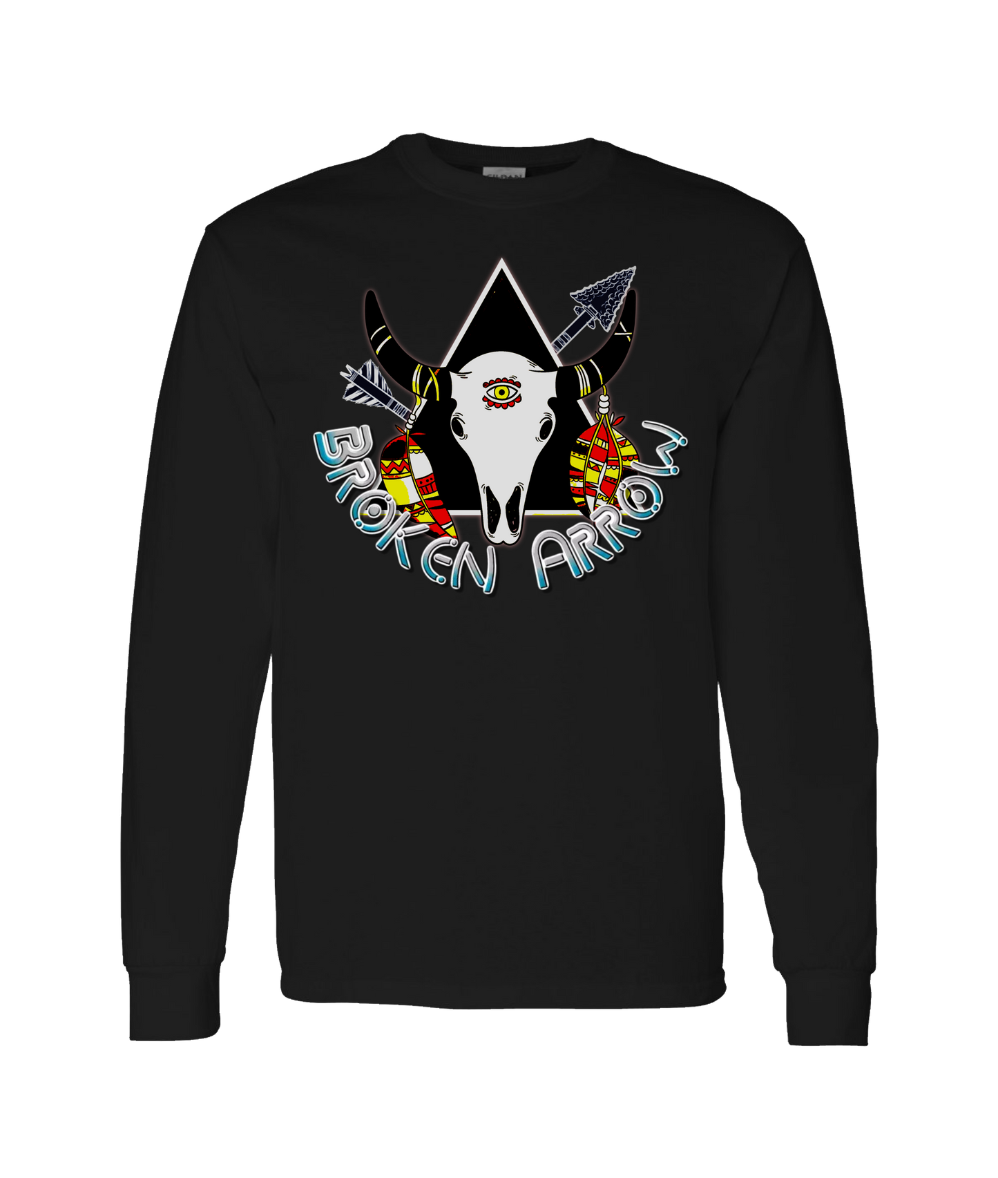 V-TBBATOP - Broken Arrow 1 - Black Long Sleeve T