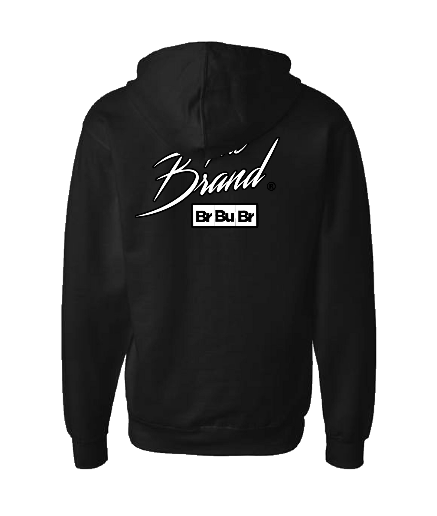 The Breakin Bud Brand - Fall season - Black Zip Up Hoodie