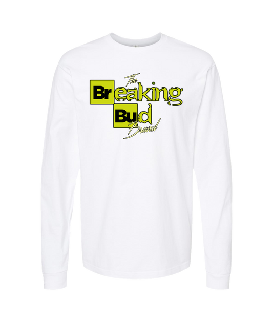 The Breakin Bud Brand - Winter season - White Long Sleeve T