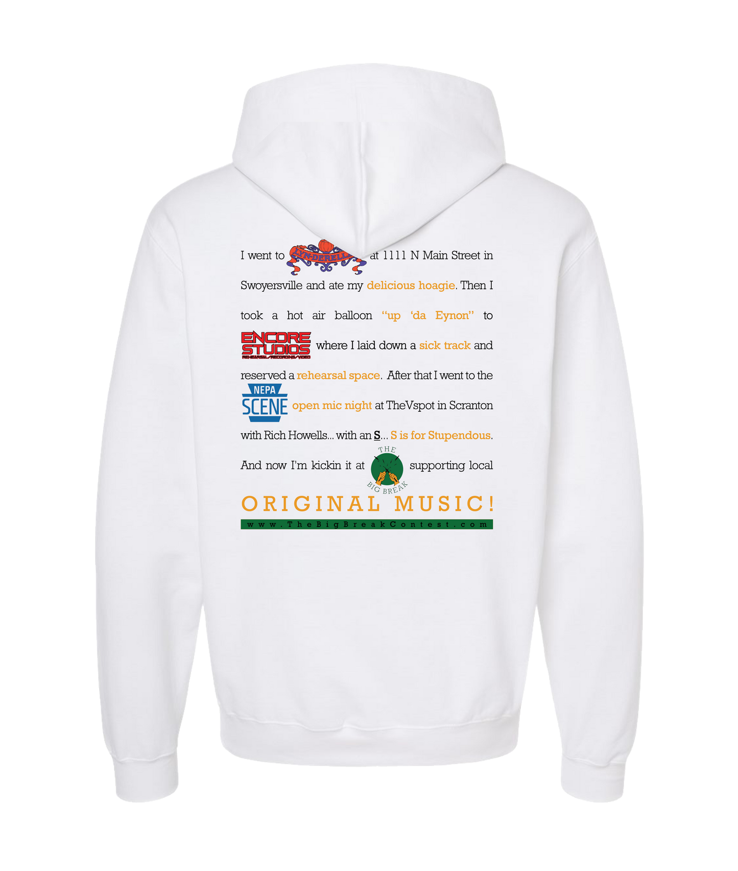 The Big Break - Season 3 - White Hoodie