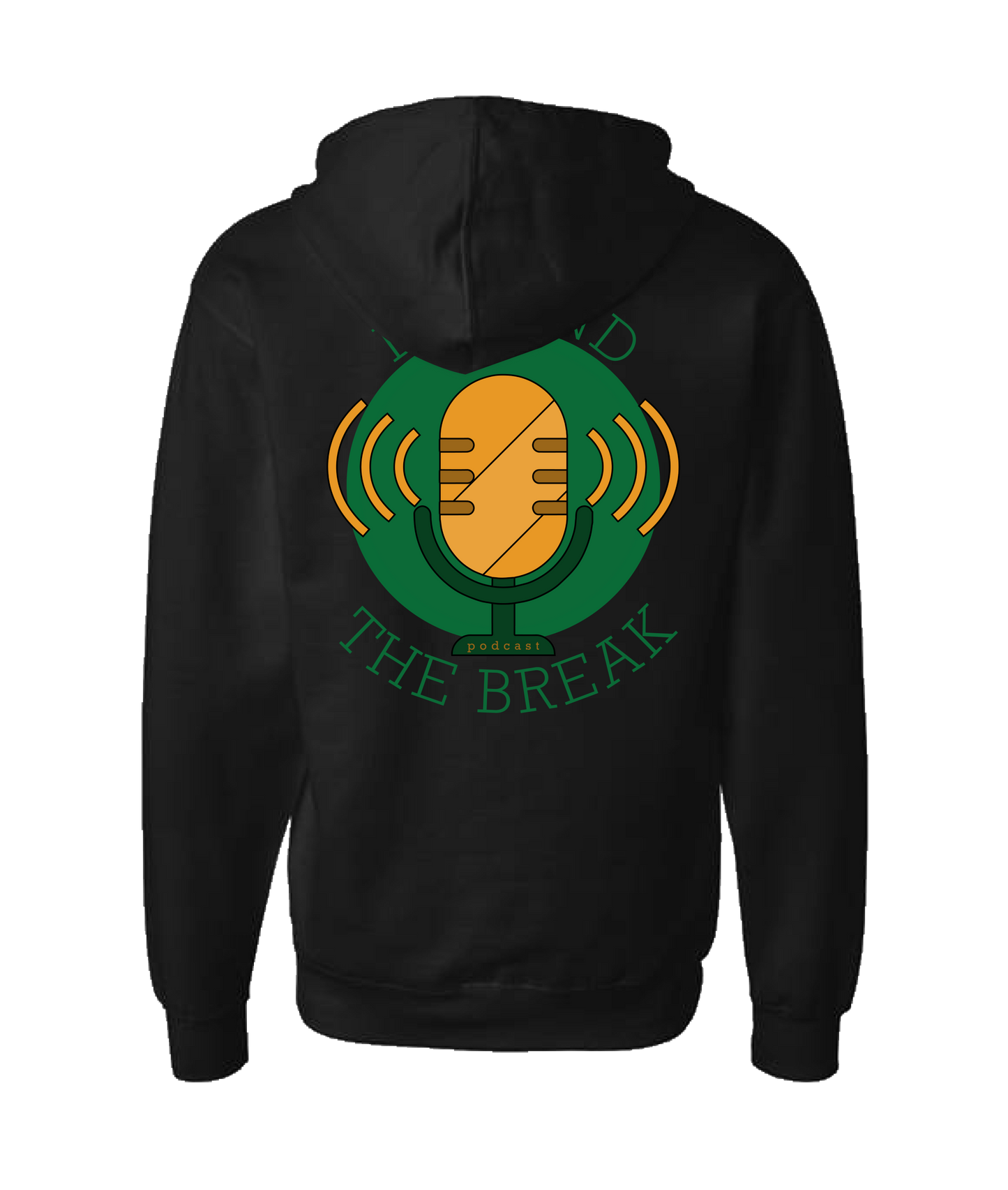 The Big Break - Beyond the Break - Black Zip Up Hoodie