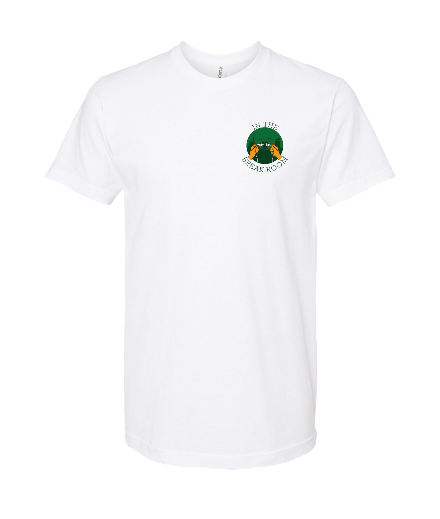 The Big Break - in the BREAK ROOM - White T-Shirt