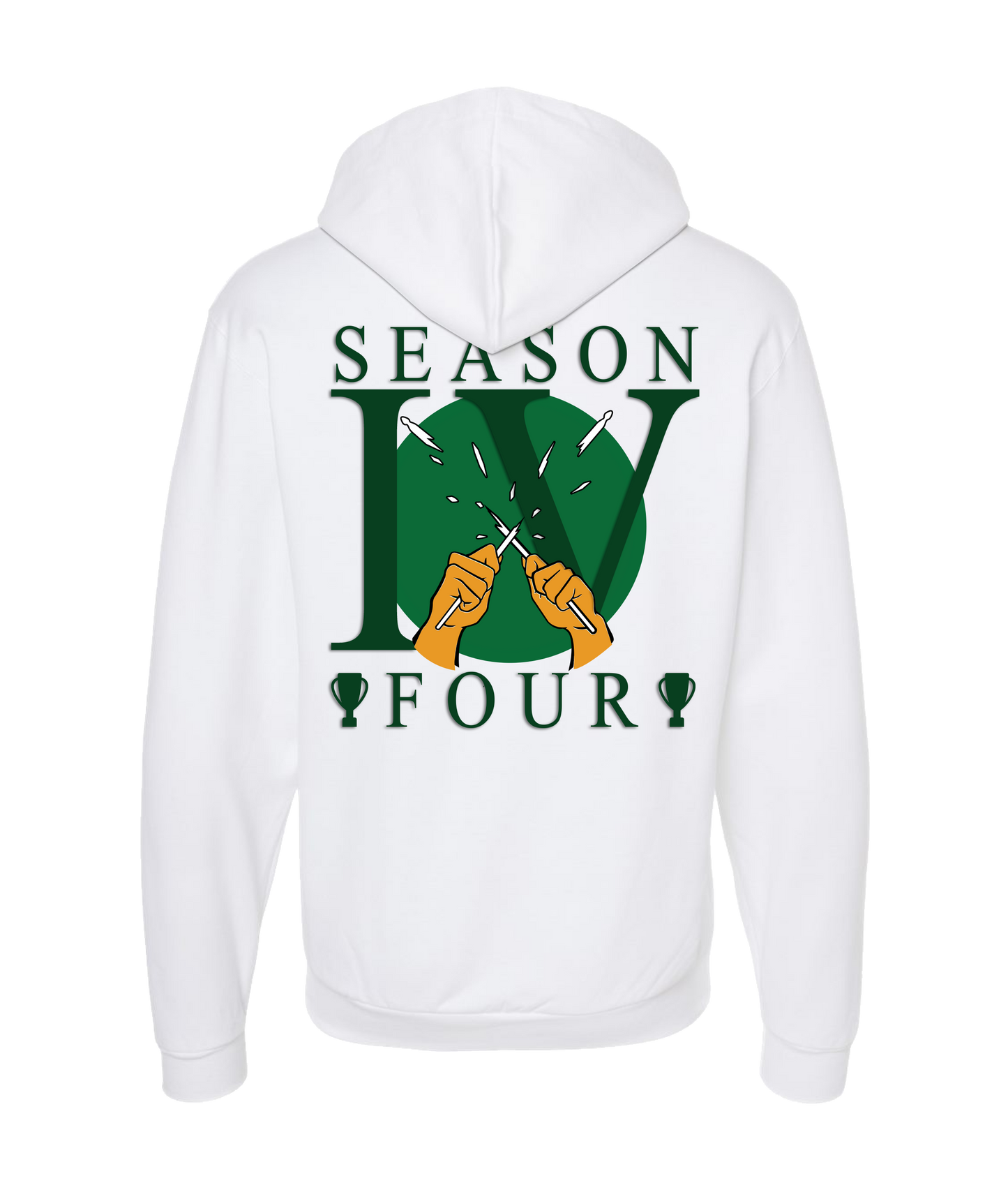 The Big Break - Season 4 - White Zip Up Hoodie