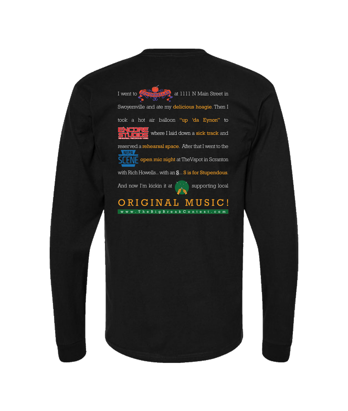 The Big Break - Season 3 - Black Long Sleeve T