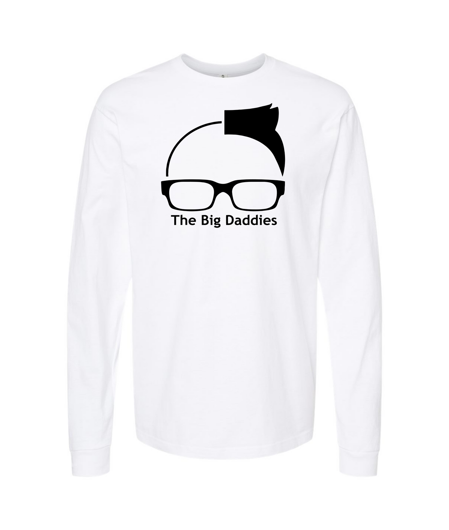 The Big Daddies - TBD Logo - White Long Sleeve T