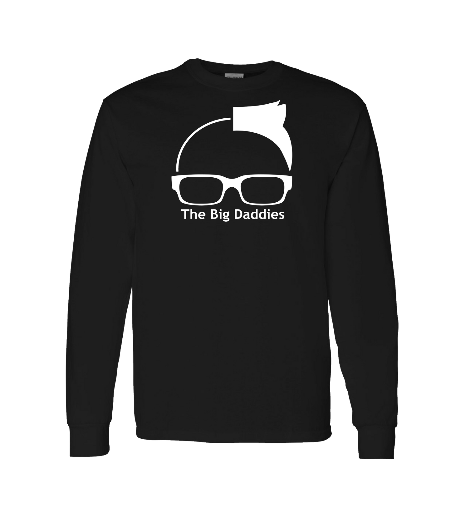 The Big Daddies - TBD Logo - Black Long Sleeve T