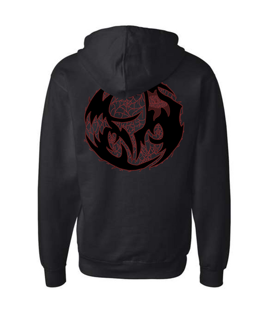 Kavana - Brain Washed Allegiance - Black Zip Up Hoodie
