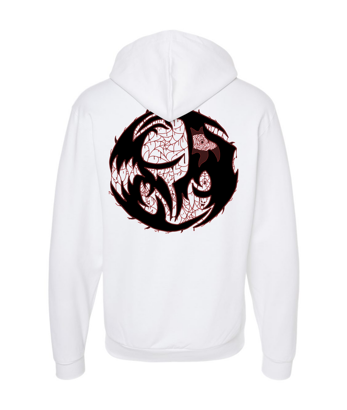 Kavana - Brain Washed Allegiance - White Zip Up Hoodie