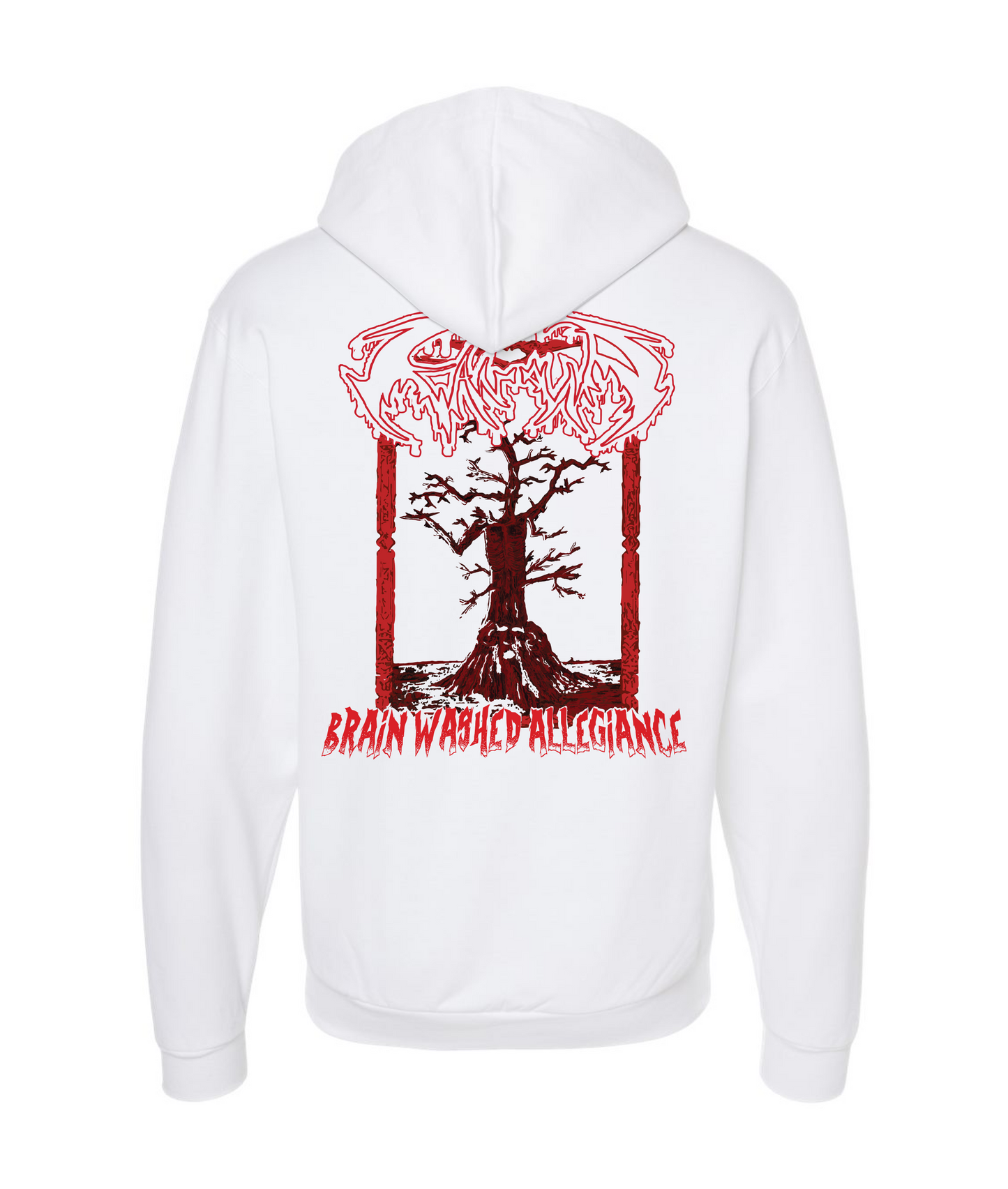 Kavana - Kavana- Web - White Zip Up Hoodie