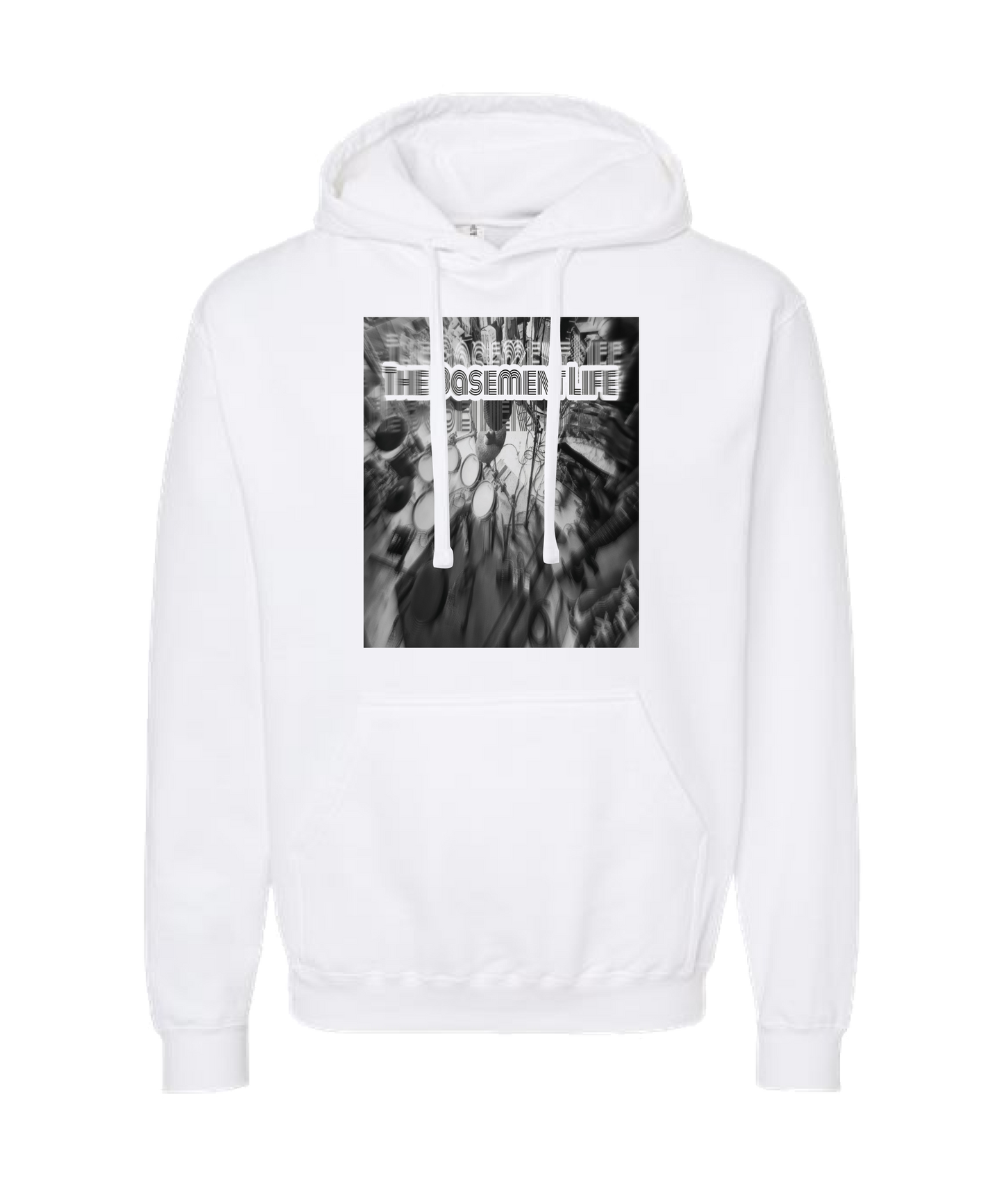 The Basement Life - Studio - White Hoodie