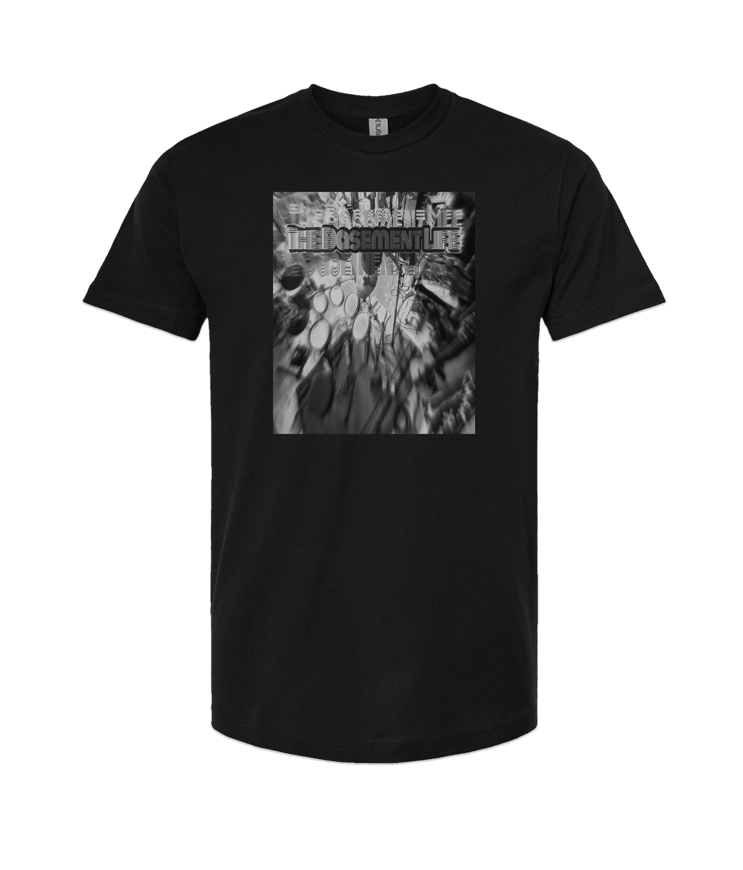 The Basement Life - Studio - Black T Shirt