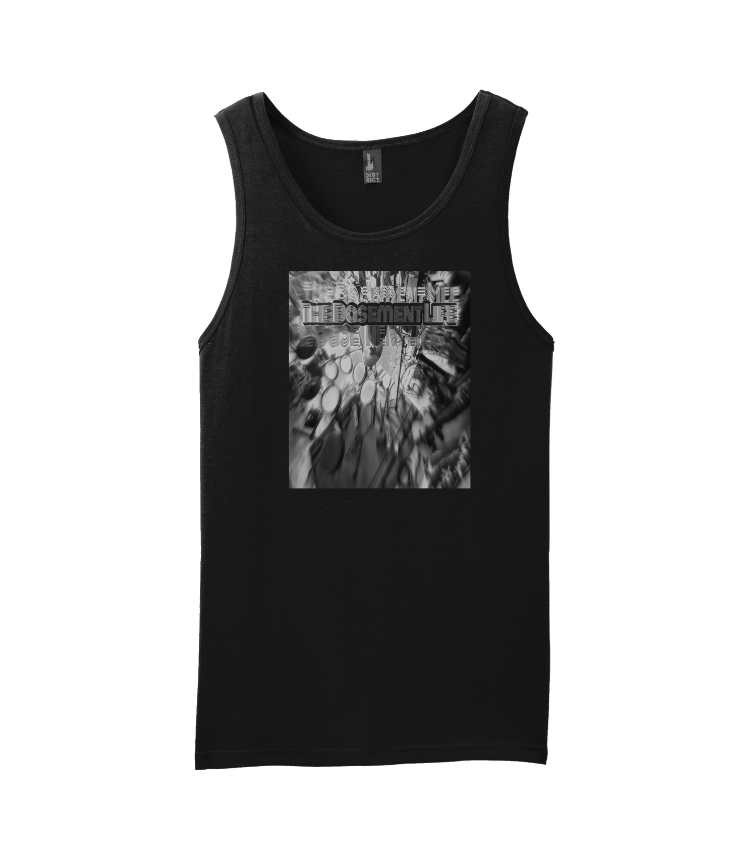The Basement Life - Studio - Black Tank Top