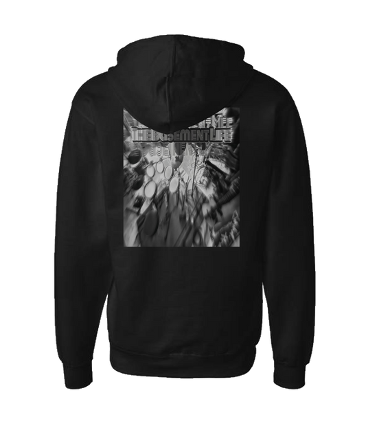 The Basement Life - Studio - Black Zip Up Hoodie