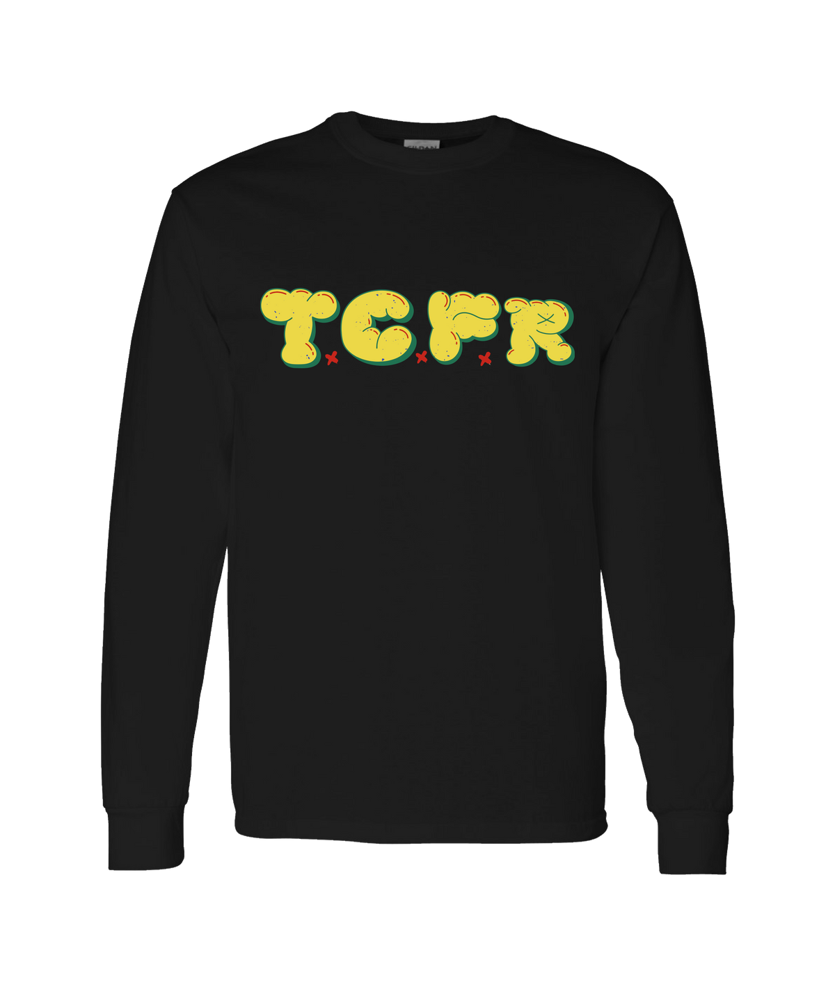 Tha Cutt Factory Records - T.C.F.R - Black Long Sleeve T