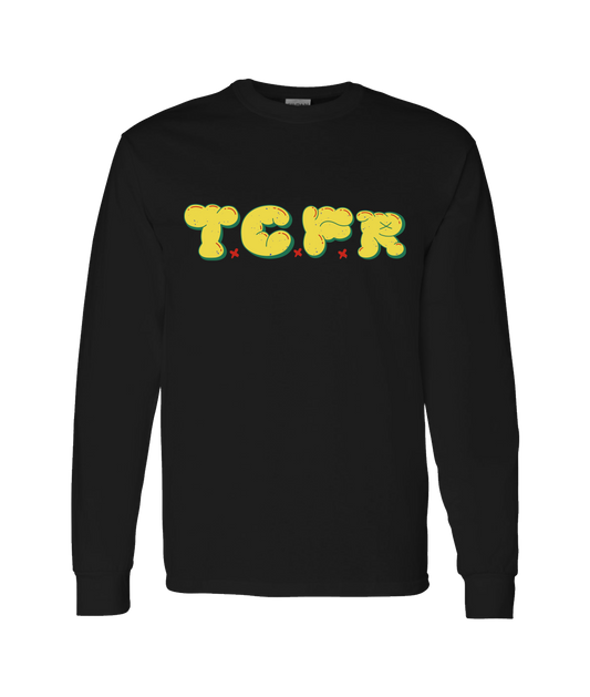 V-TCFRTOP - T.C.F.R - Black Long Sleeve T