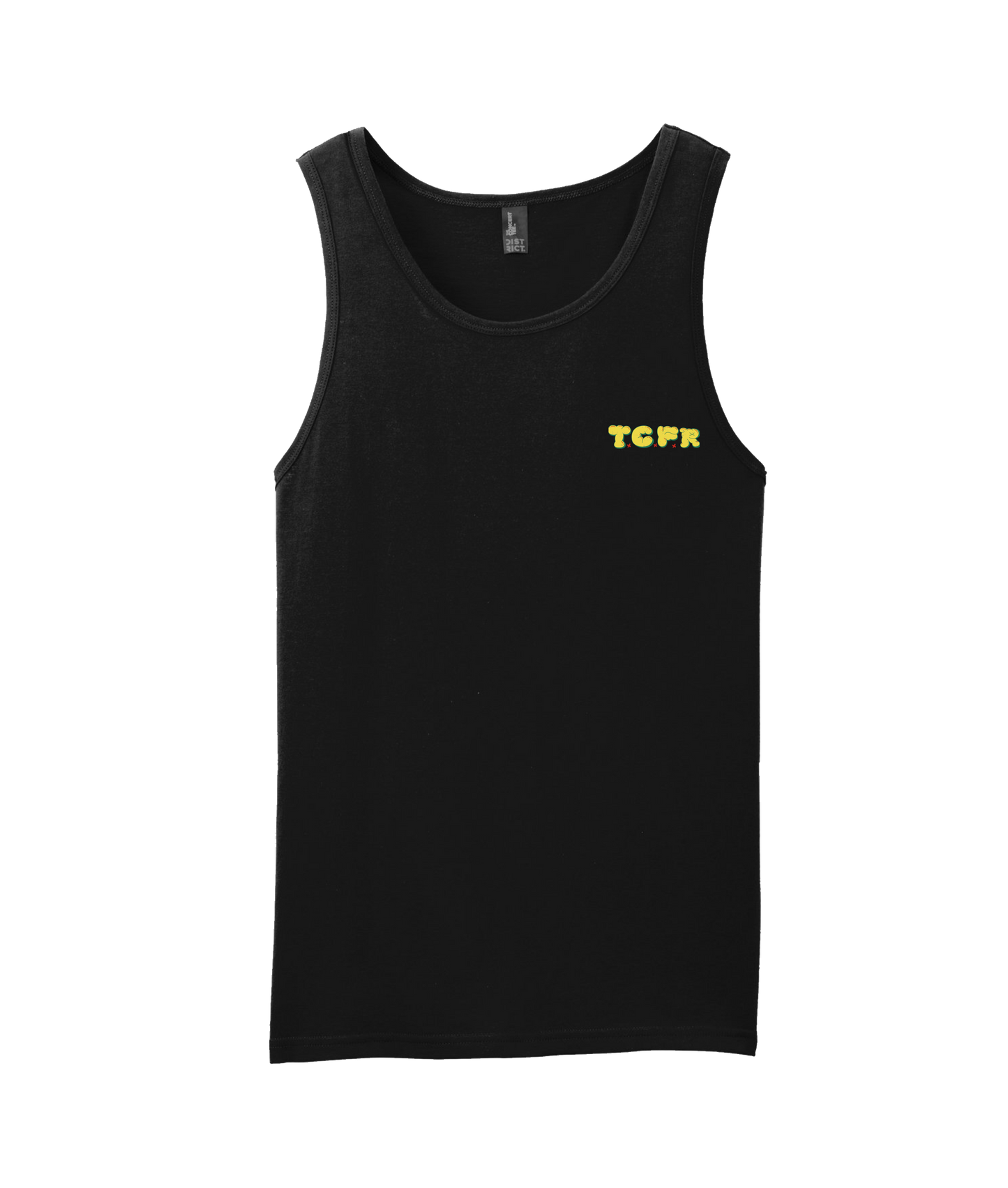 V-TCFRTOP - T.C.F.R - Black Tank Top