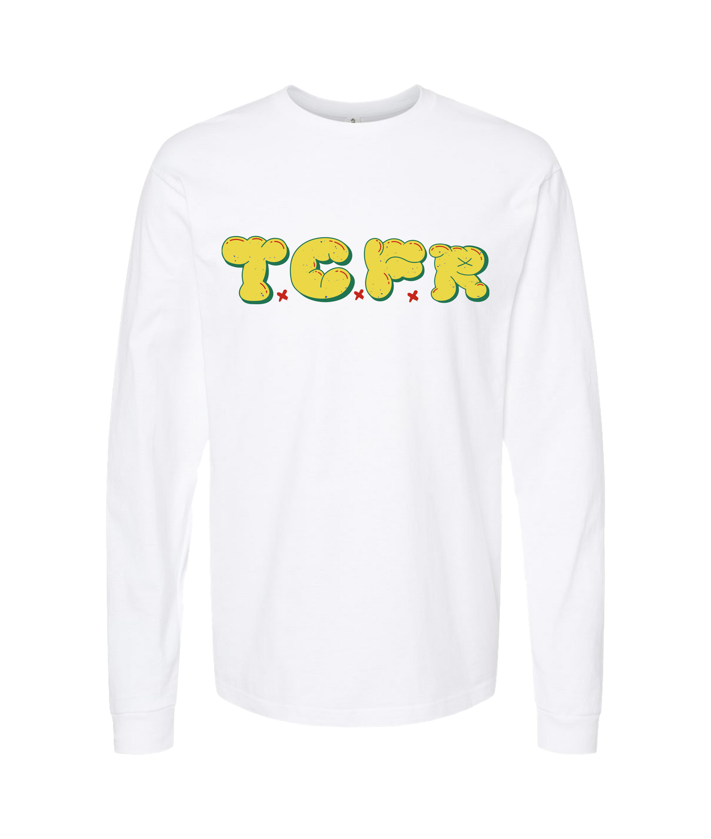 V-TCFRTOP - T.C.F.R - White Long Sleeve T