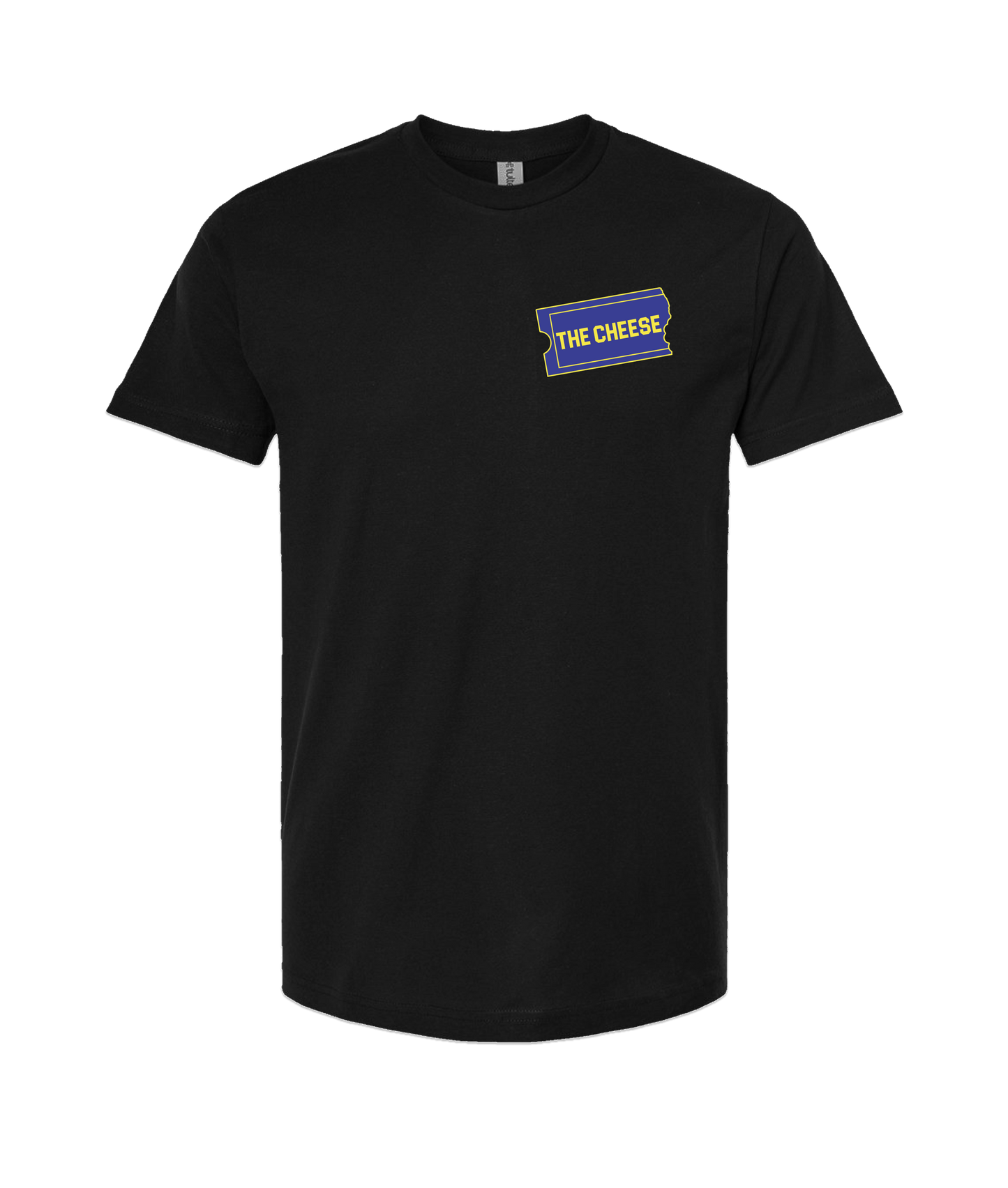 The Cheese Pro-Wrestler - Block-O-Cheese - Black T-Shirt