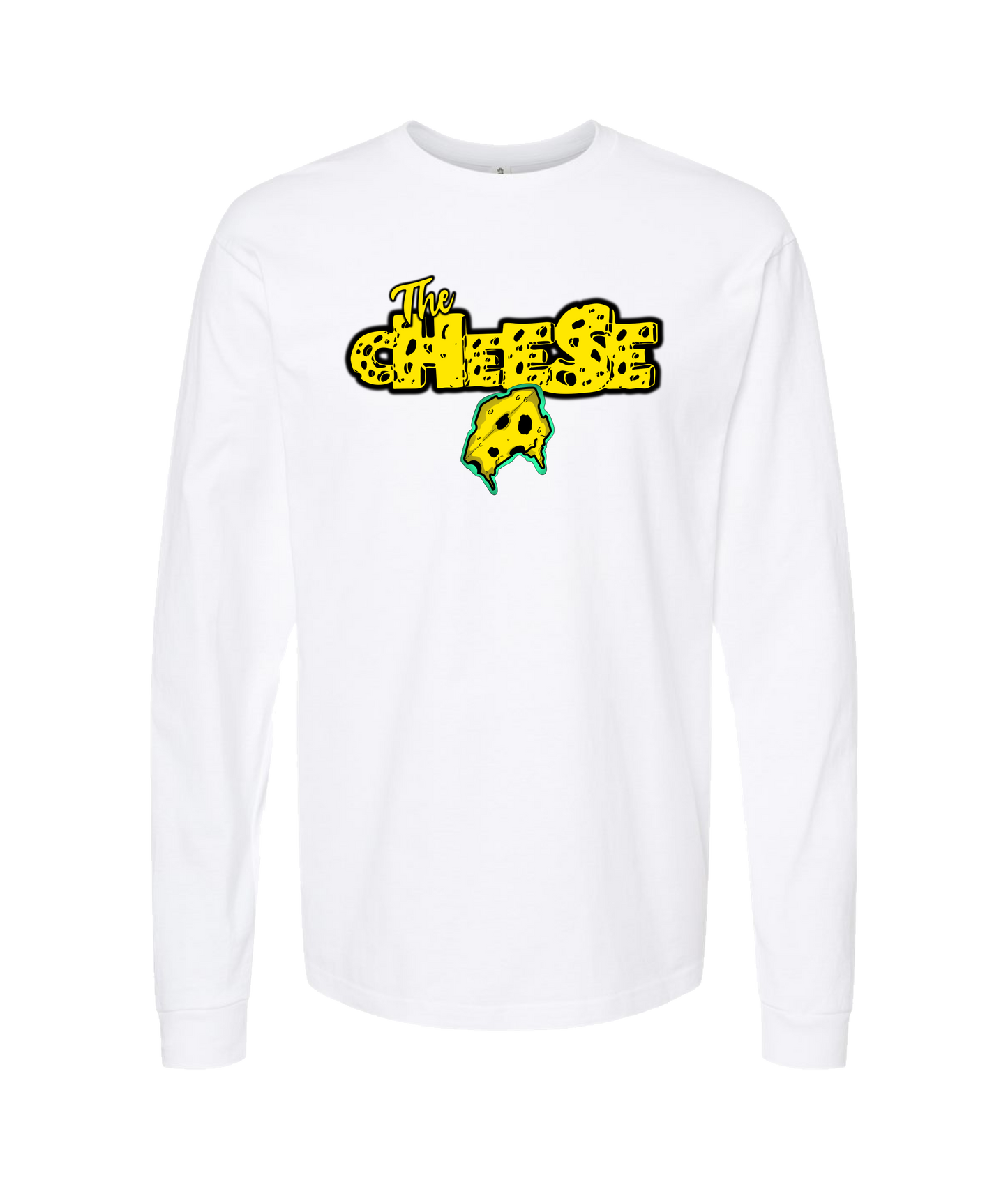 The Cheese Pro-Wrestler - Cheese - White Long Sleeve T
