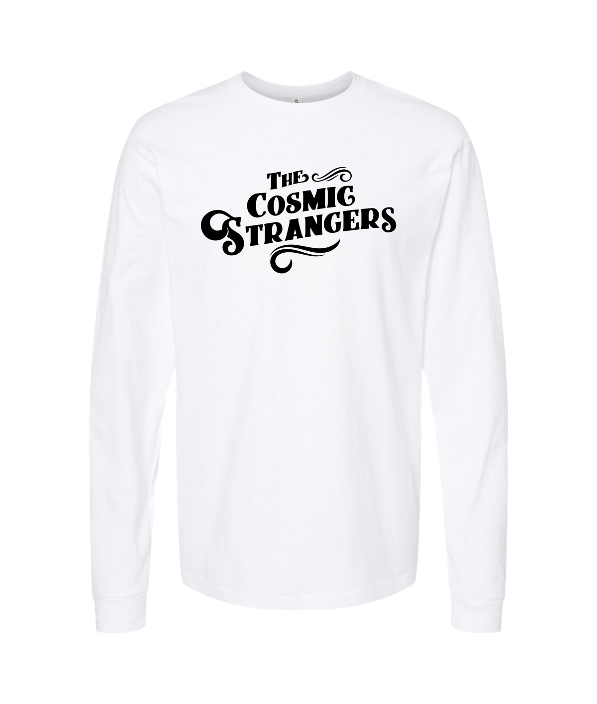 The Cosmic Strangers - Logo 2 - White Long Sleeve T