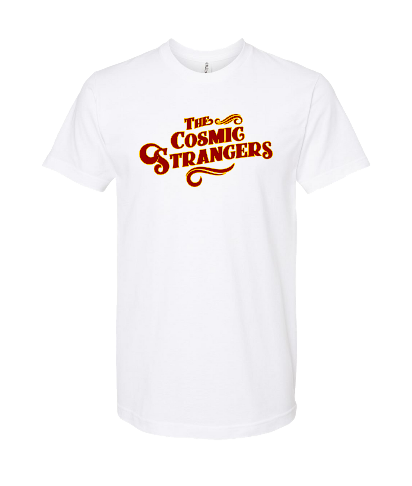 The Cosmic Strangers - Logo Colored - White T-Shirt