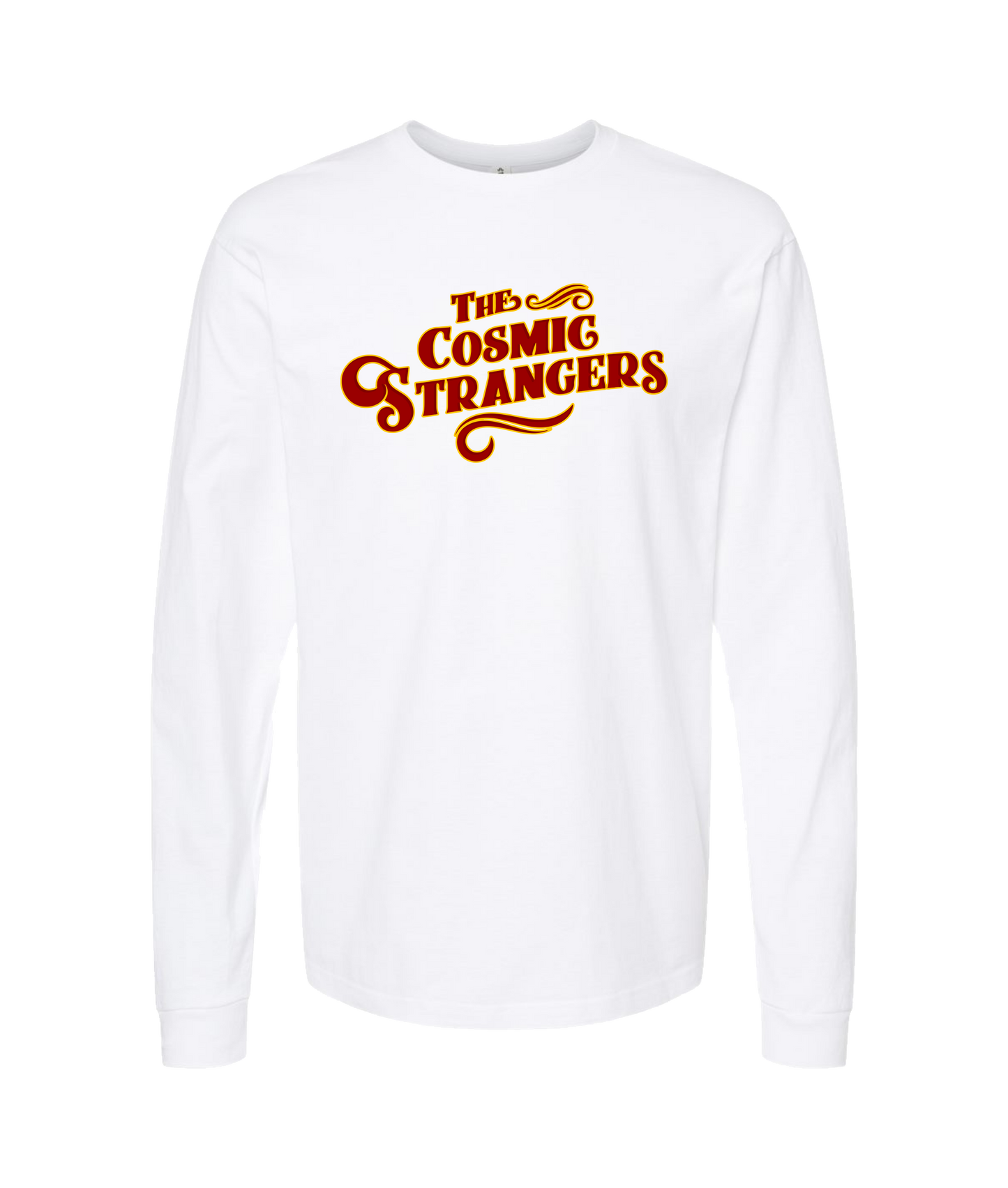 The Cosmic Strangers - Logo Colored - White Long Sleeve T