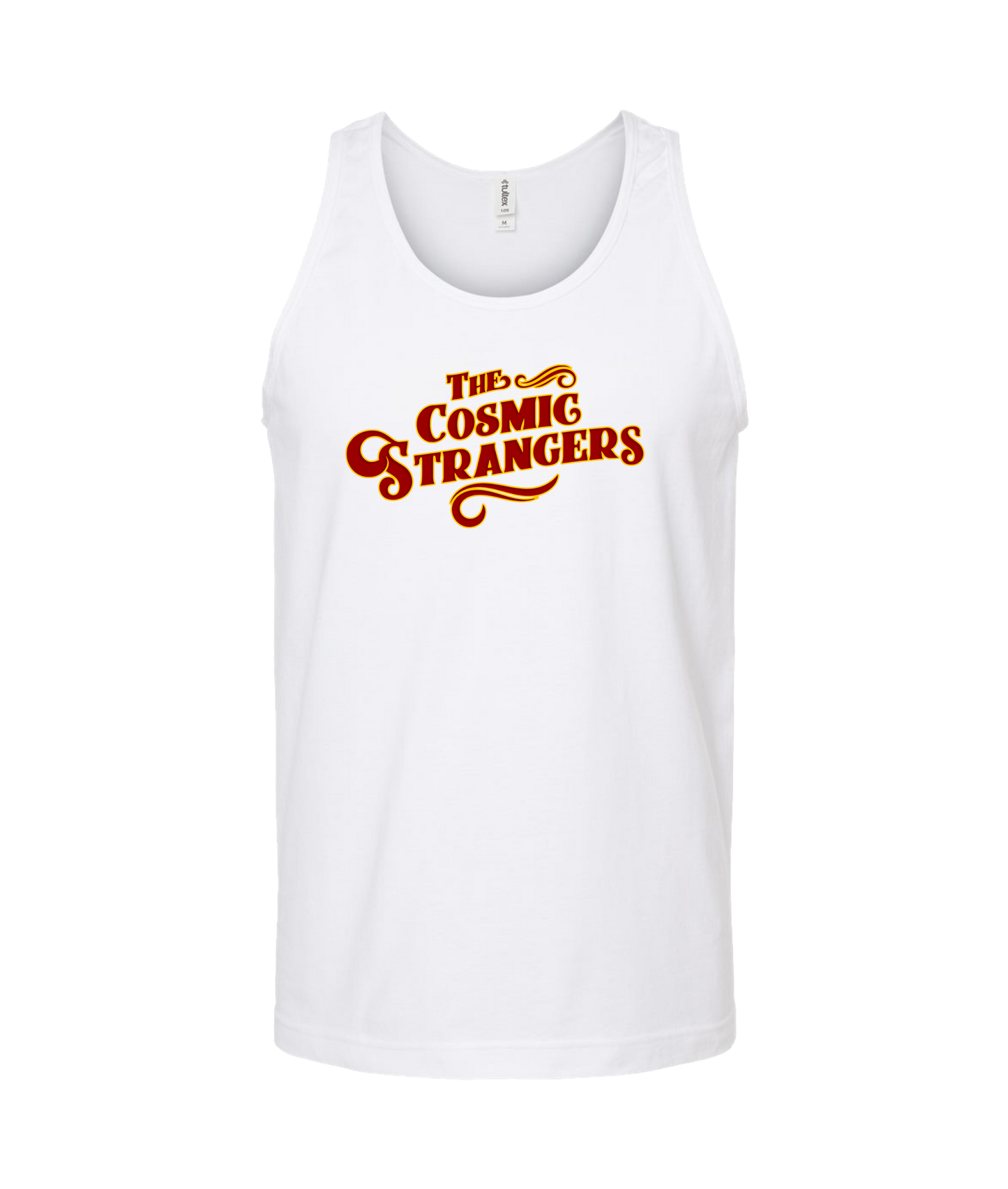The Cosmic Strangers - Logo Colored - White Tank Top