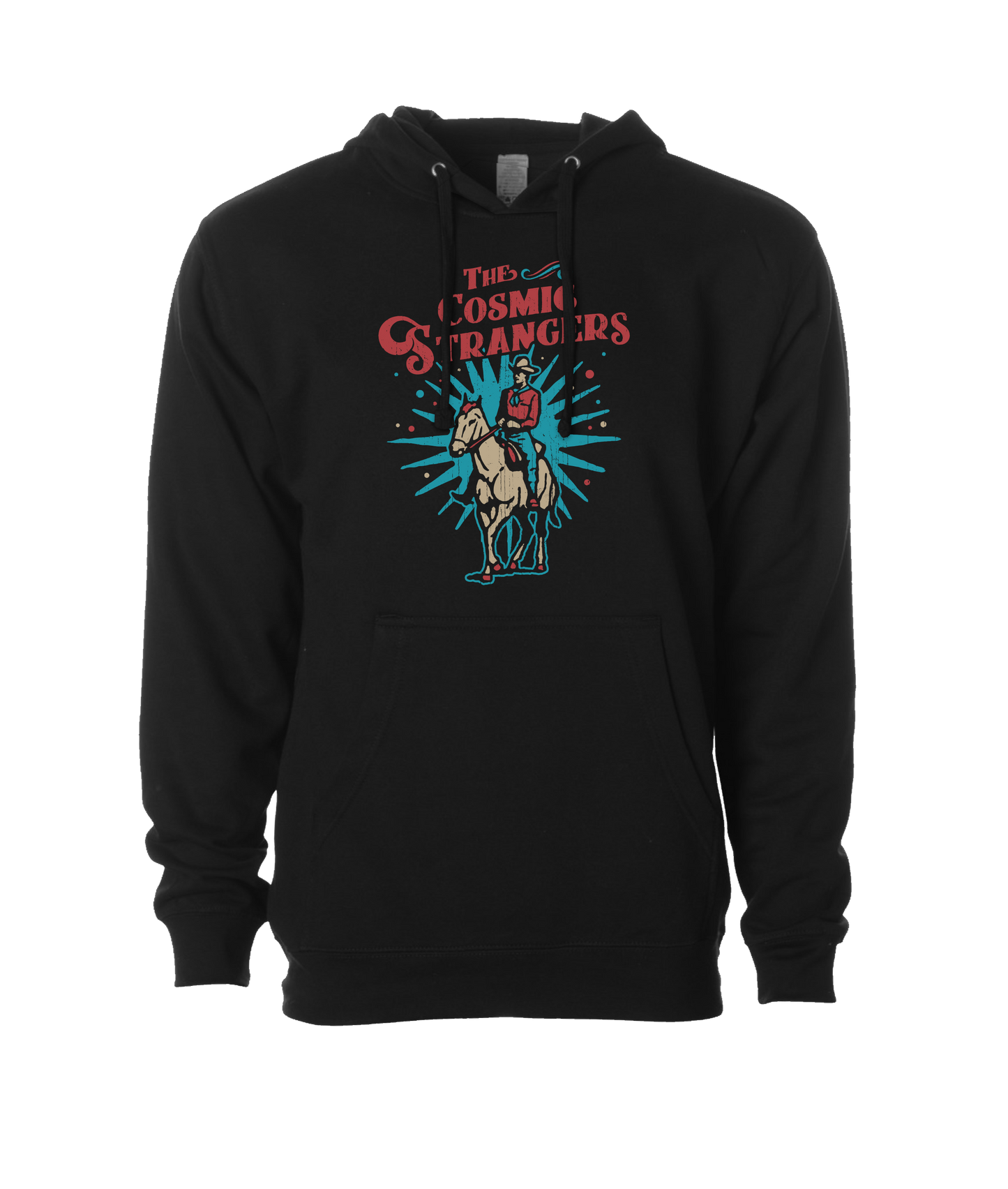 The Cosmic Strangers - Cowboy - Black Hoodie