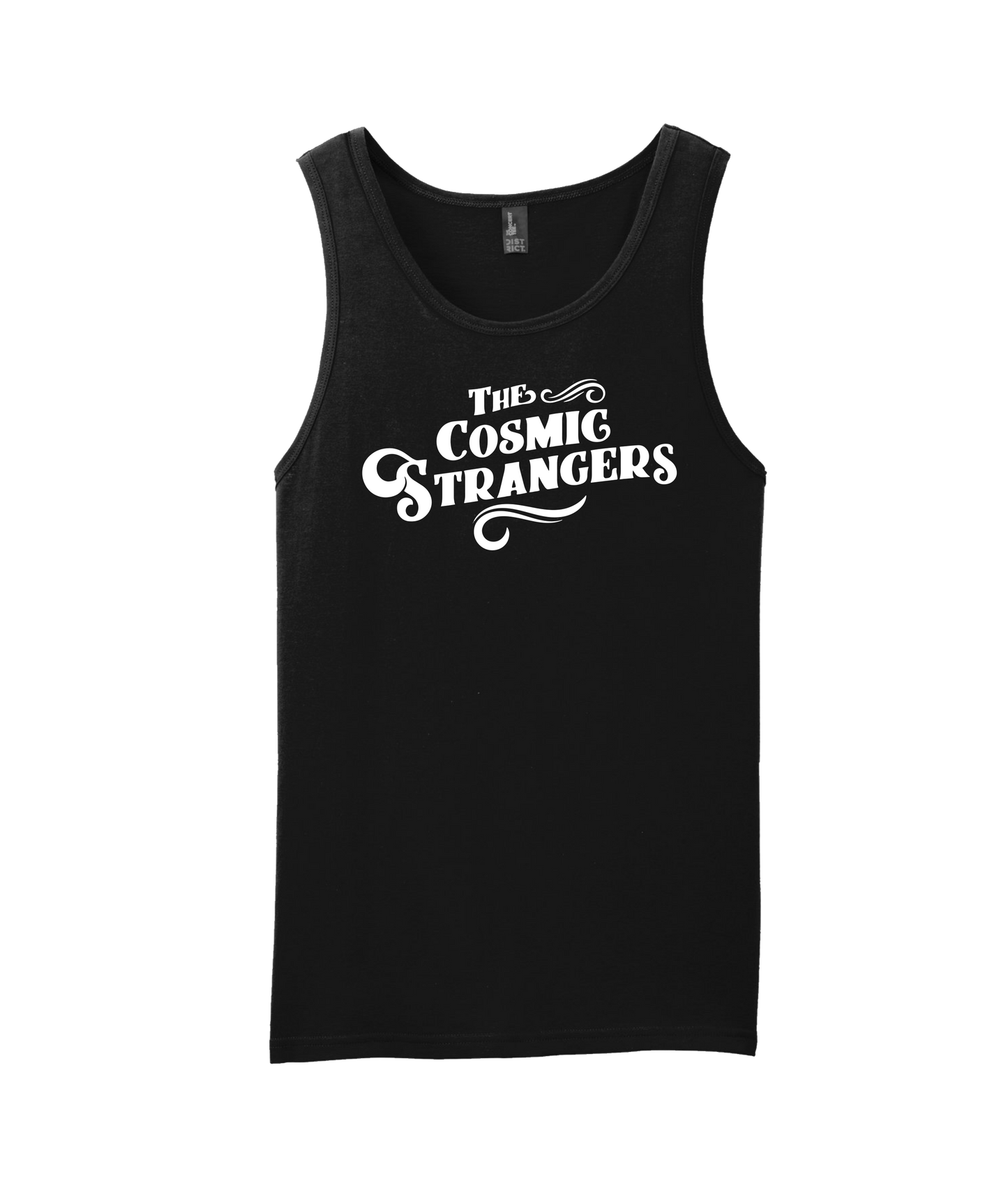 The Cosmic Strangers - Logo 2 - Black Tank Top