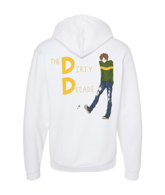 The Dirty Decade - Kicking Rocks - White Zip Hoodie