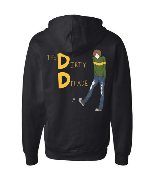 The Dirty Decade - Kicking Rocks - Black Zip Hoodie