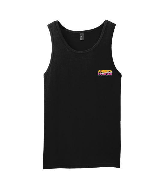 V-TDJTOP - AMERICA TREADS ON DUNCAN - Black Tank Top