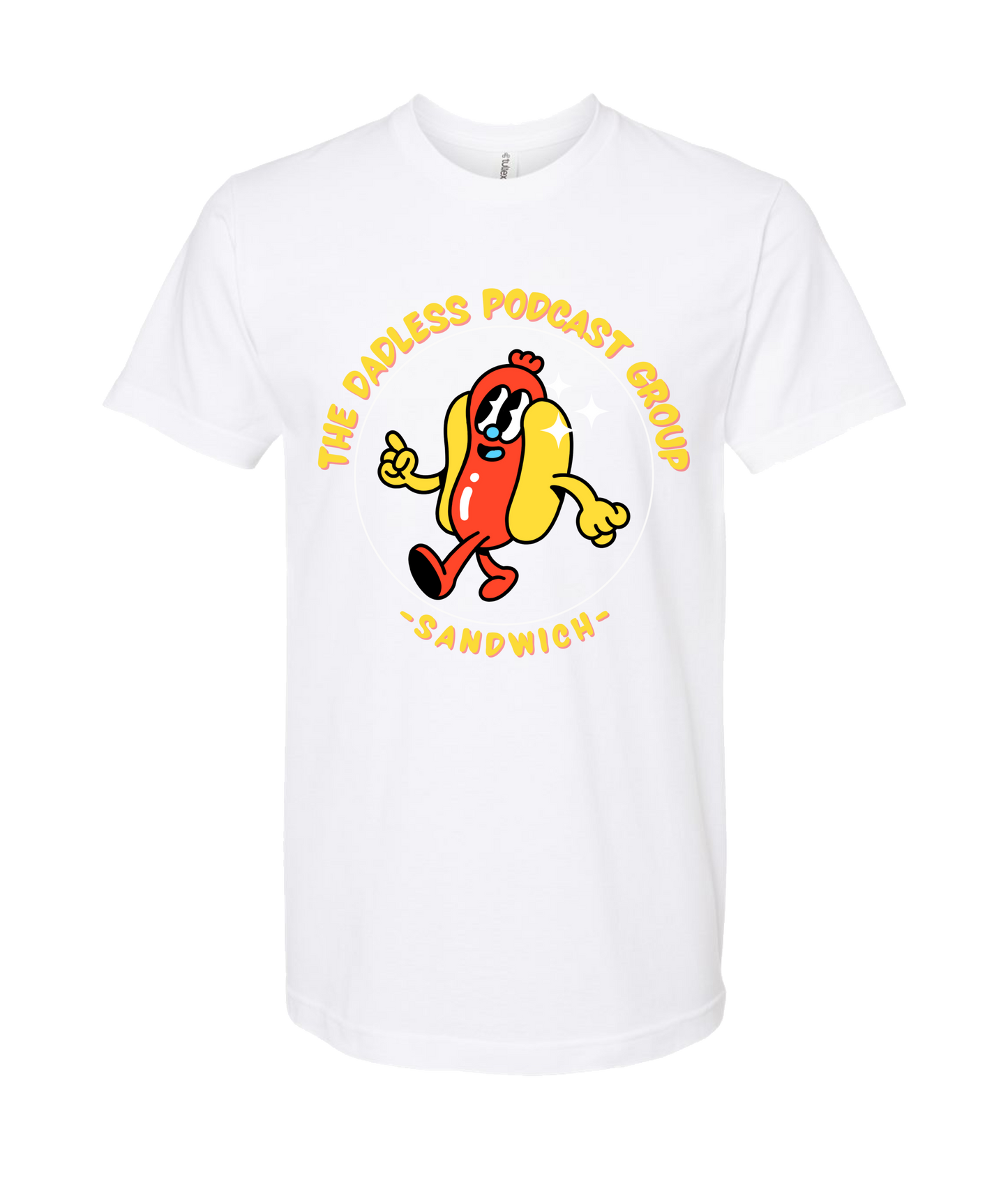 DPG.NERDS - Sandwich - White T Shirt