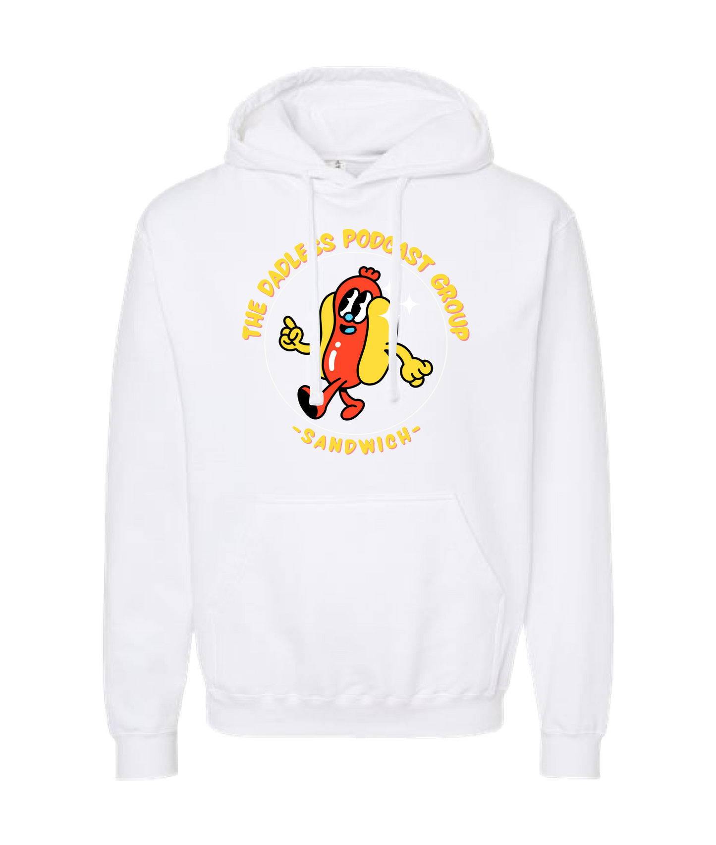DPG.NERDS - Sandwich - White Hoodie