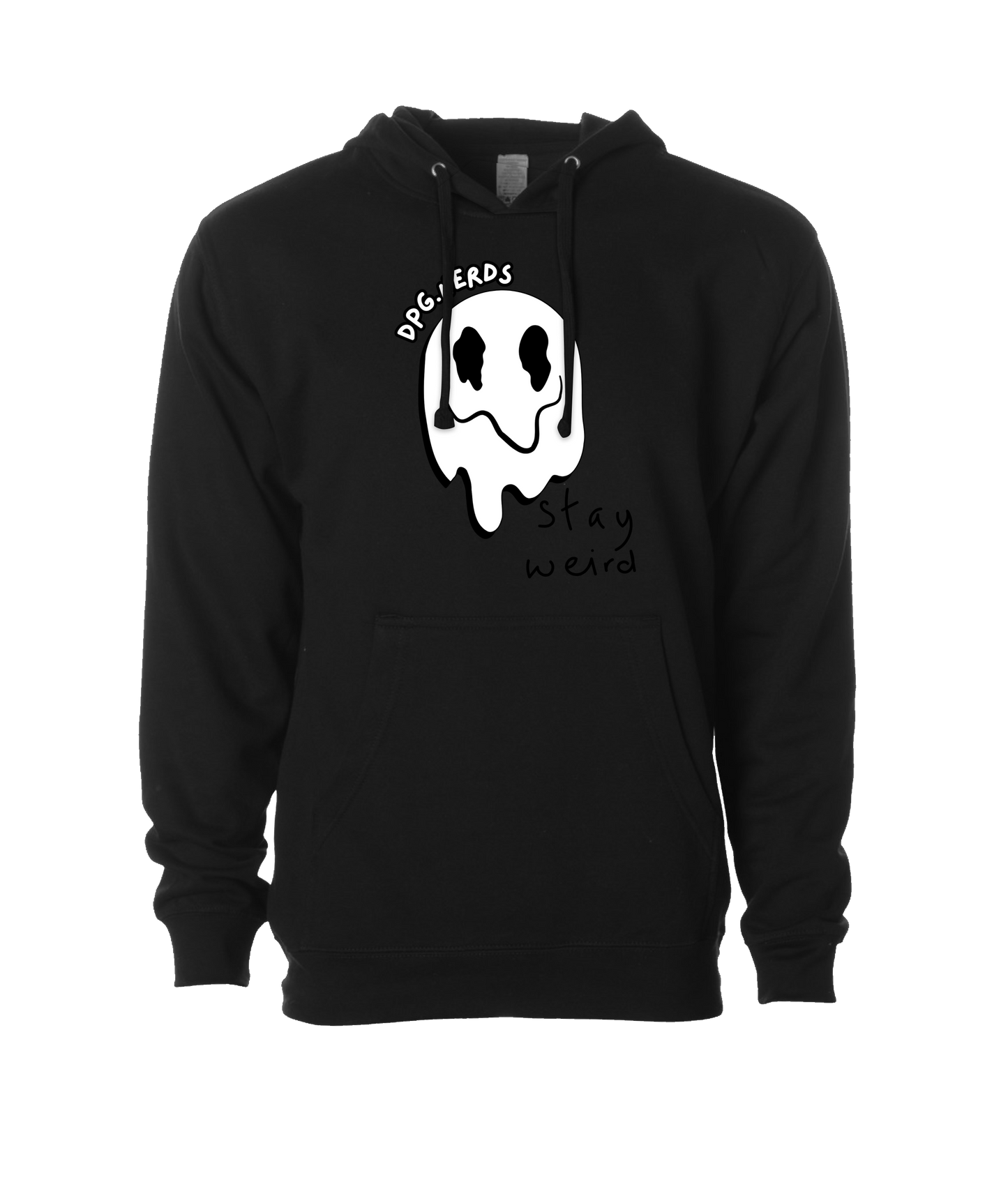 DPG.NERDS - Stay Weird - Black Hoodie