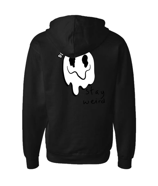 DPG.NERDS - Stay Weird - Black Zip Up Hoodie