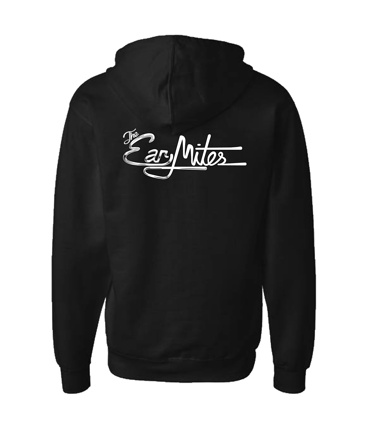The Ear Mites - Logo - Black Zip Up Hoodie