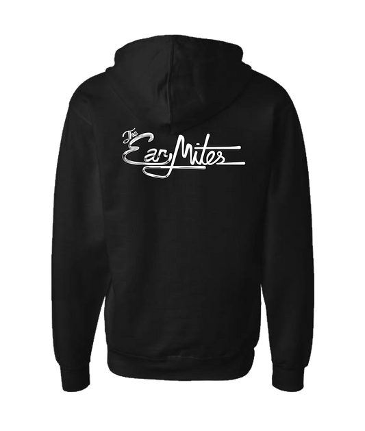 The Ear Mites - Logo - Black Zip Up Hoodie
